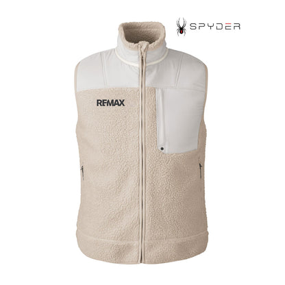 Brand Refresh Spyder Unisex Venture Sherpa Vest