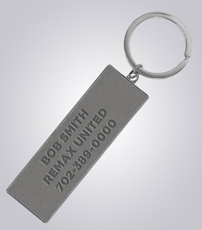 REMAX 2.75" Metal Keychain - Brand Refresh - Full Color Logo Personalized
