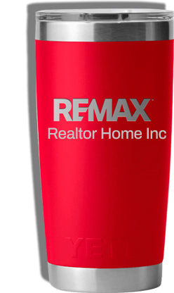 20 Oz. Stainless Steel Travel Tumbler - Brand Refresh - One Color Logo - Personalized