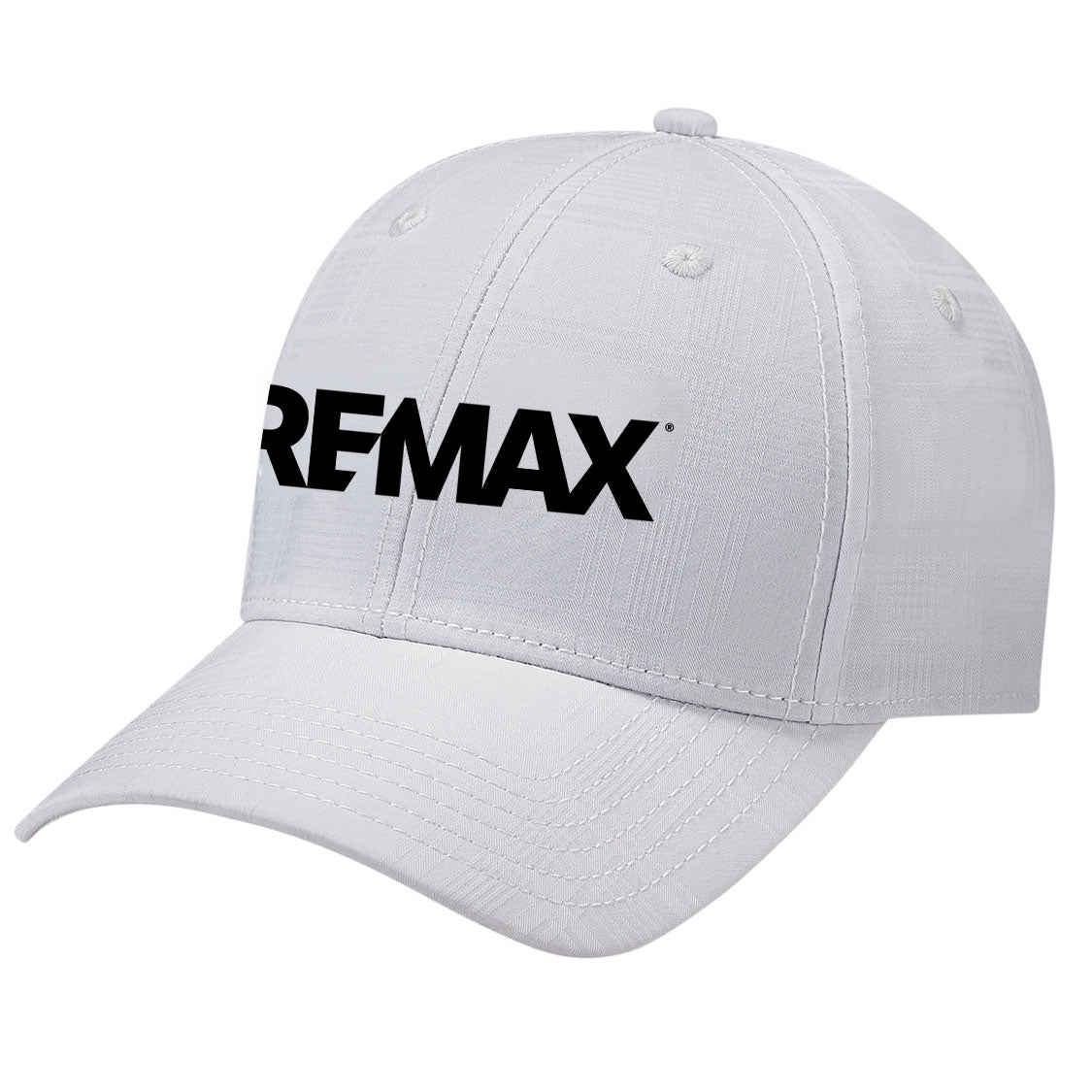 Brand Refresh Polyester Plaid & Spandex Cap - Embroidered