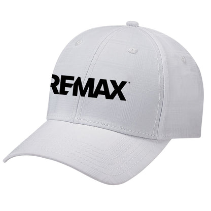 Brand Refresh Polyester Plaid & Spandex Cap - Embroidered