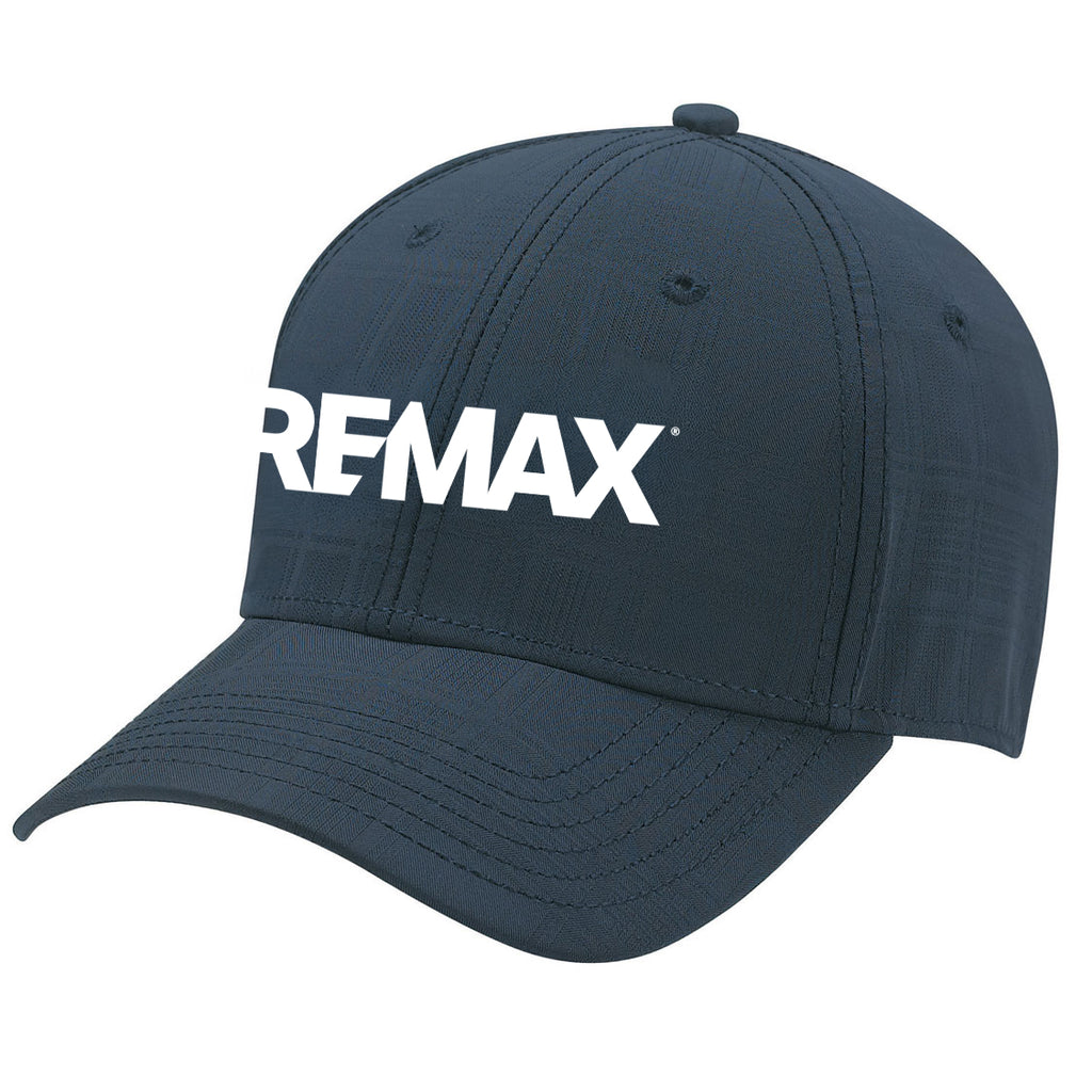 Brand Refresh Polyester Plaid & Spandex Cap - Embroidered