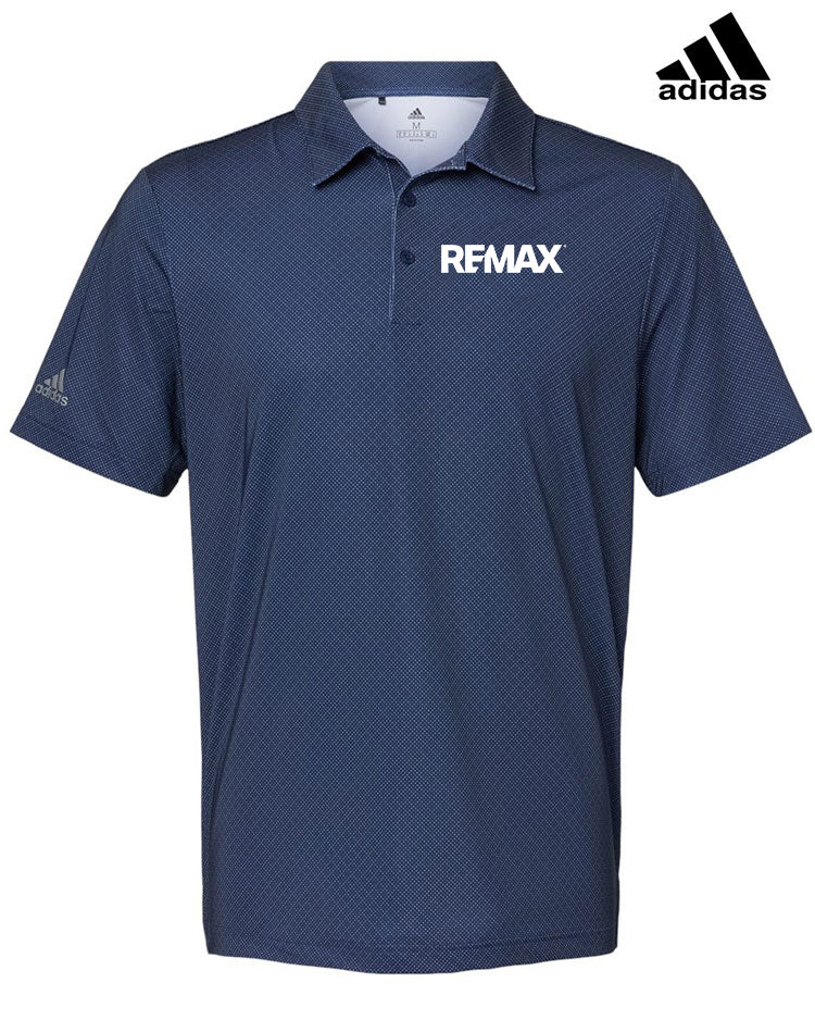 Brand Refresh Adidas Men's Diamond Dot Print Polo