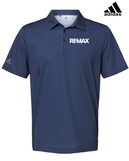 Brand Refresh Adidas Men's Diamond Dot Print Polo