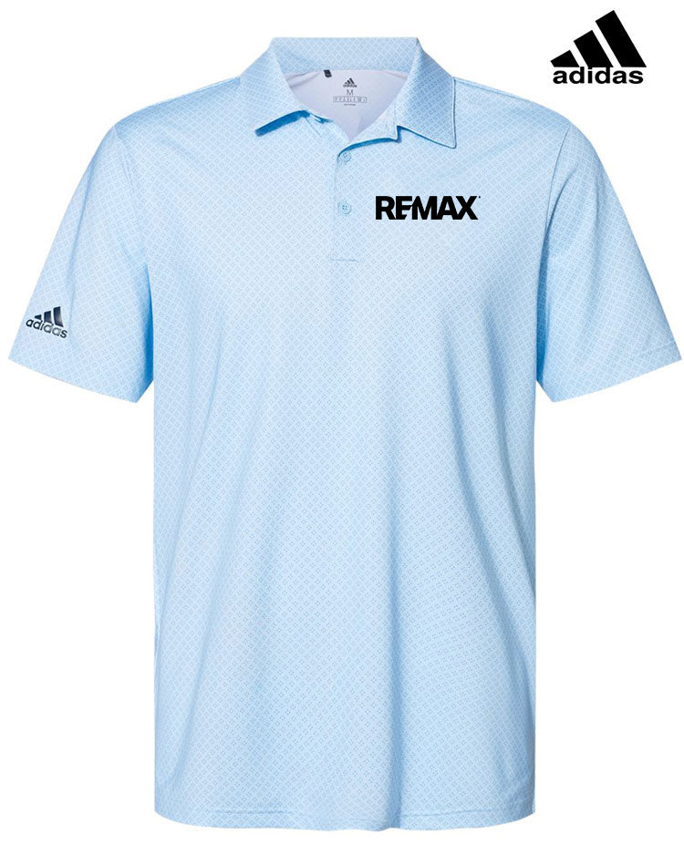 Brand Refresh Adidas Men's Diamond Dot Print Polo