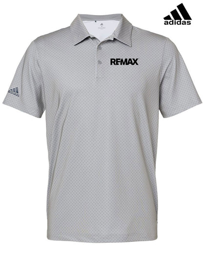 Brand Refresh Adidas Men's Diamond Dot Print Polo