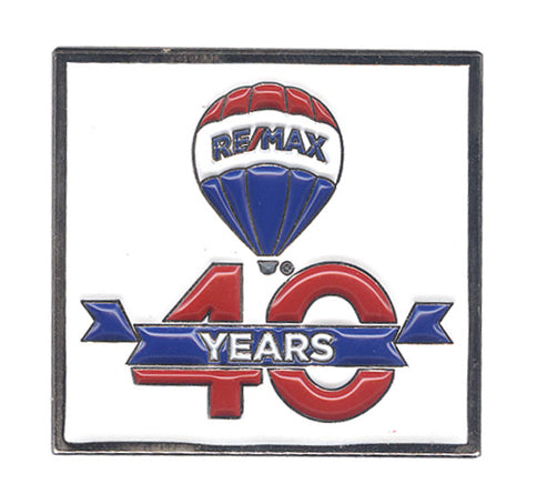 RE/MAX 40 Year Pin 1.5