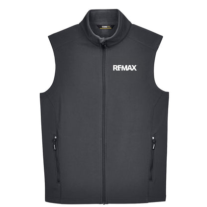 Brand Refresh Men's Cruise Two-Layer Fleece Bonded Soft Shell Vest