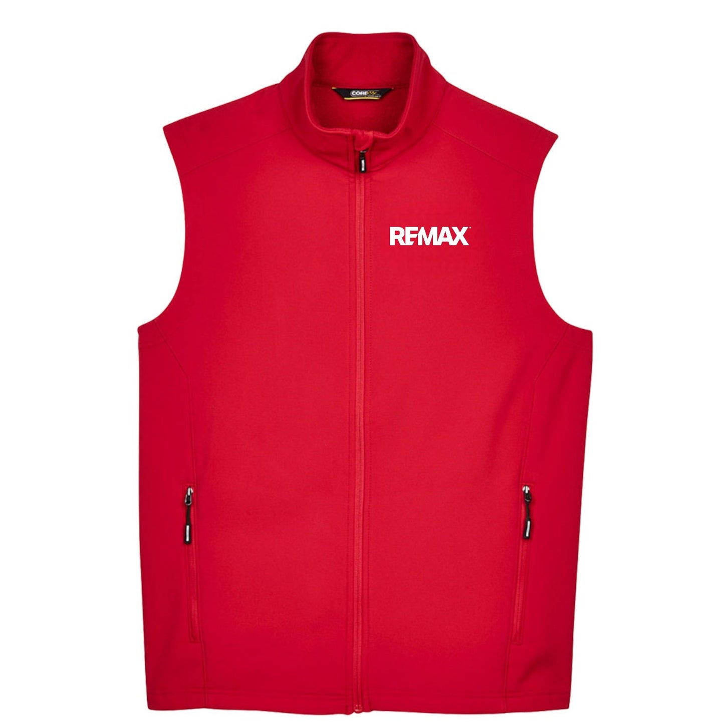 Brand Refresh Men's Cruise Two-Layer Fleece Bonded Soft Shell Vest