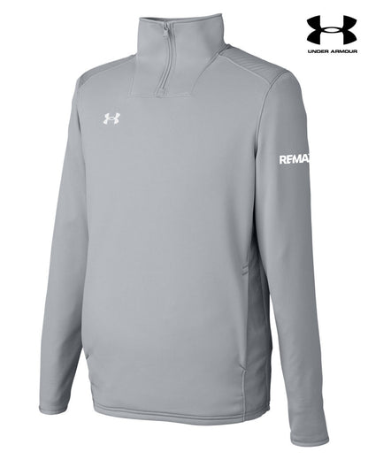 Gray Under Armour jacket with REMAX branding on a white background