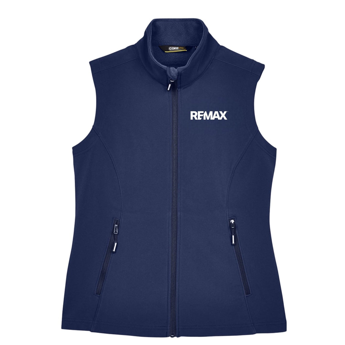 Brand Refresh Ladies' Cruise Two-Layer Fleece Bonded Soft Shell Vest