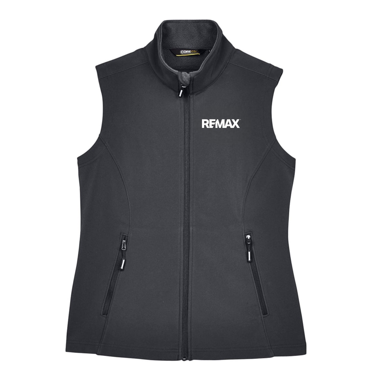 Brand Refresh Ladies' Cruise Two-Layer Fleece Bonded Soft Shell Vest