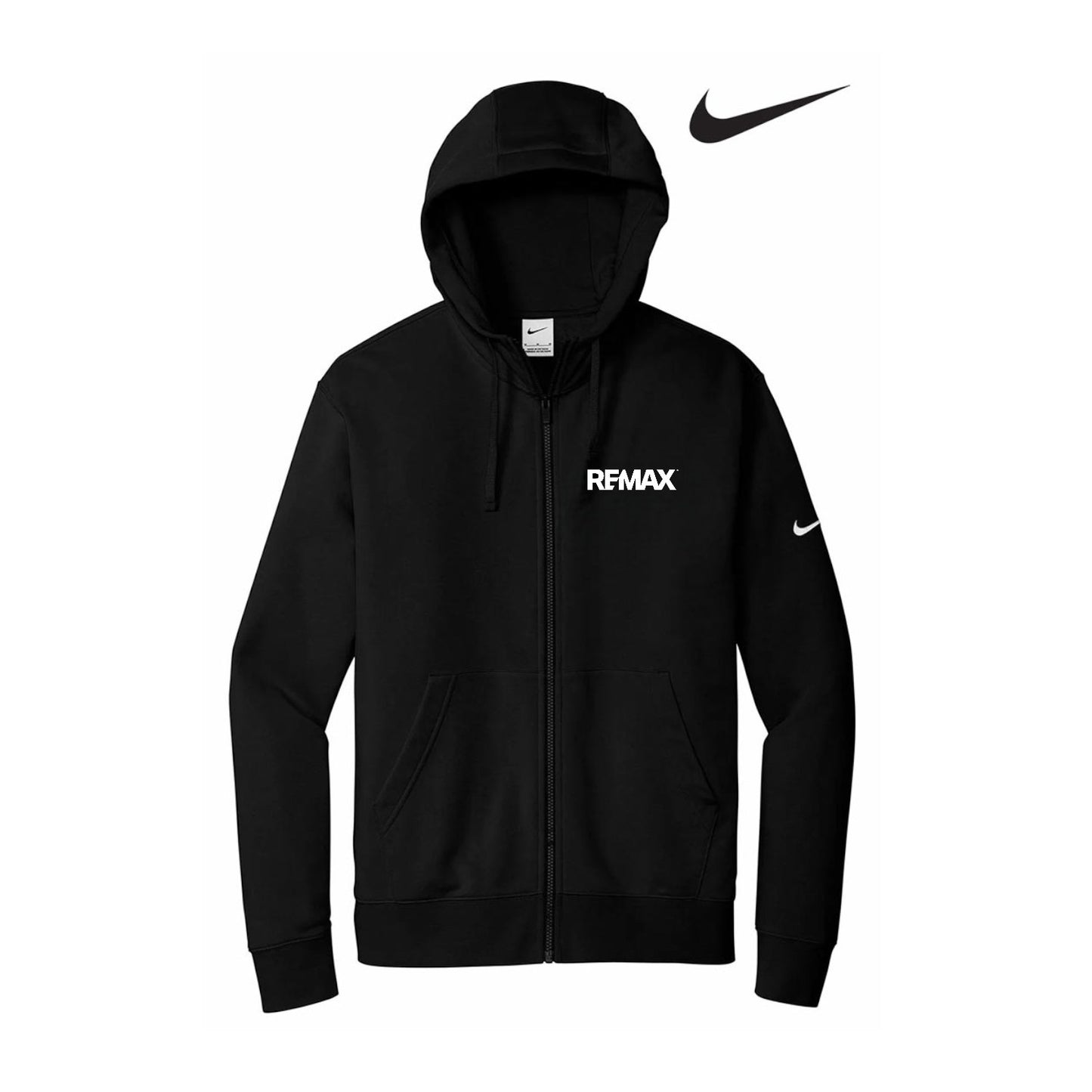 Brand Refresh Nike Club Fleece Sleeve Swoosh Full Zip Hoodie