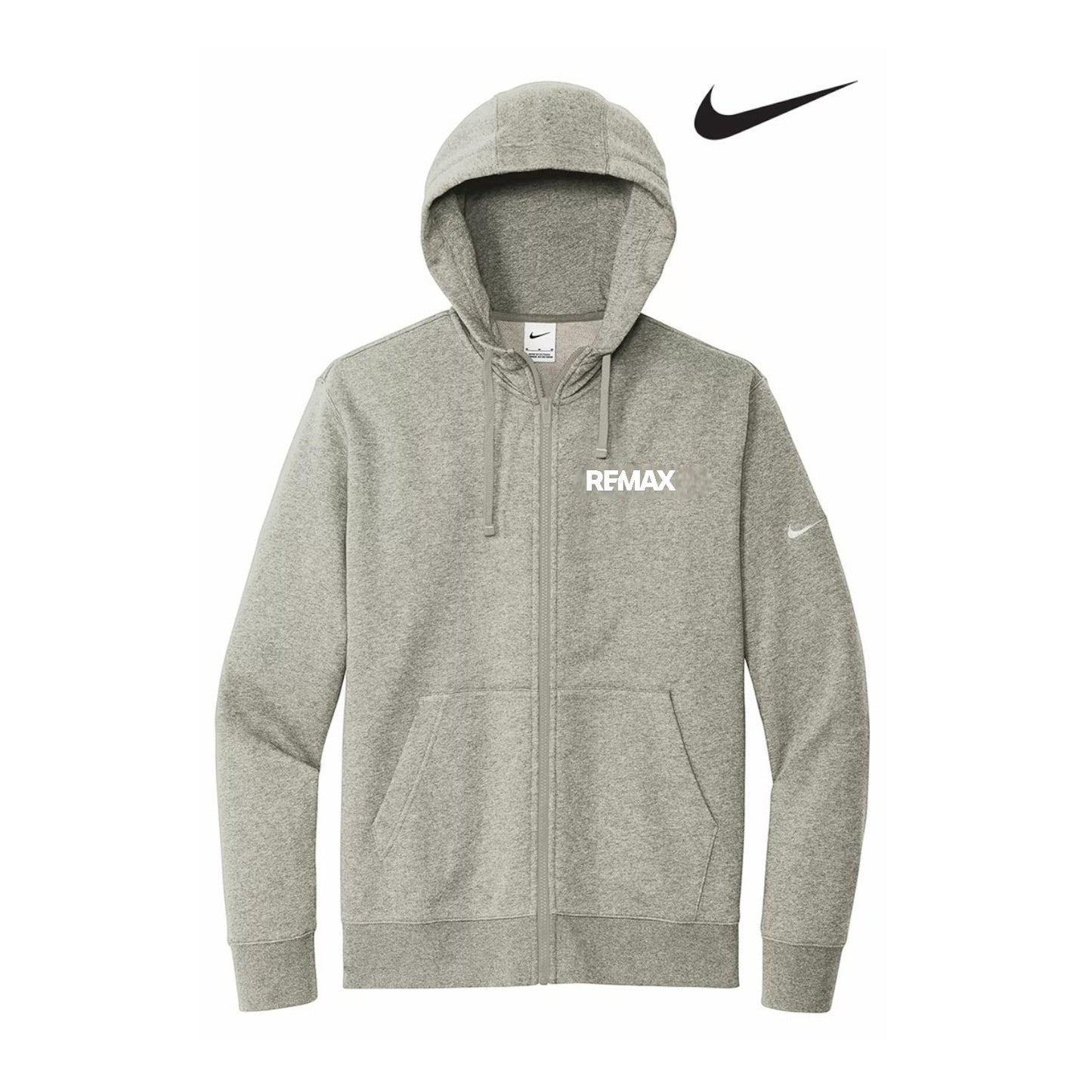 Brand Refresh Nike Club Fleece Sleeve Swoosh Full Zip Hoodie