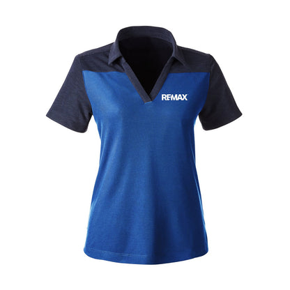 Brand Refresh Ladies' Fusion Chromasoft Colorblock Polo