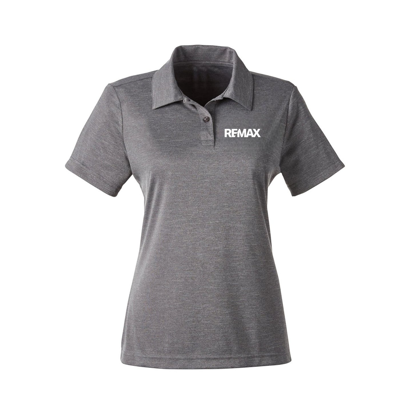 Brand Refresh Ladies' Zone Sonic Heather Performance Polo