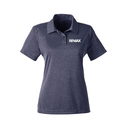 Brand Refresh Ladies' Zone Sonic Heather Performance Polo