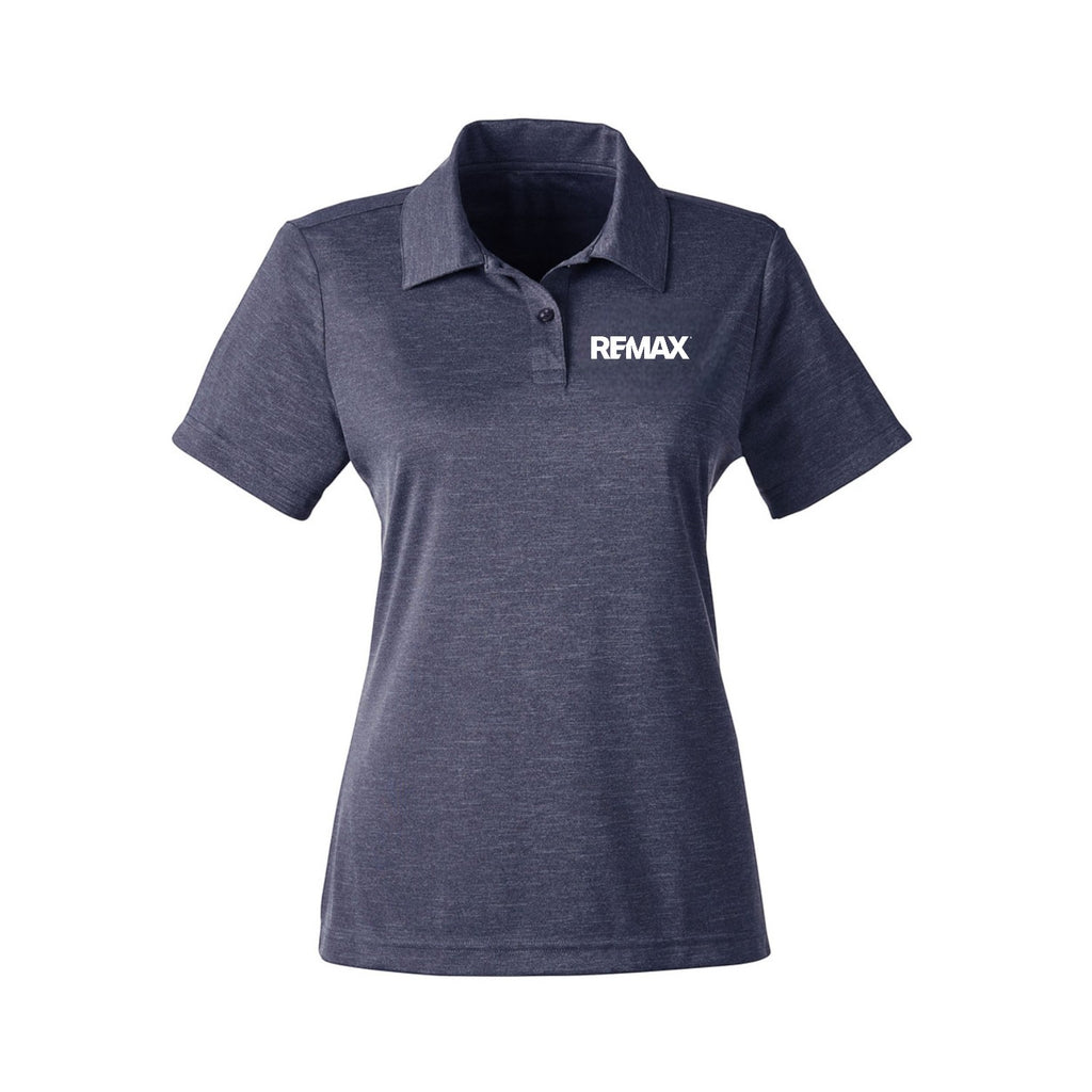 Brand Refresh Ladies' Zone Sonic Heather Performance Polo
