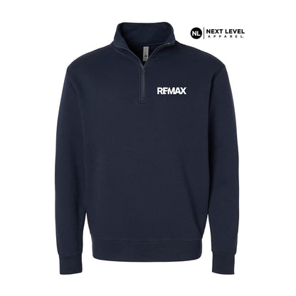 Brand Refresh Next Level Unisex Fleece Quarter-Zip Sweatshirt