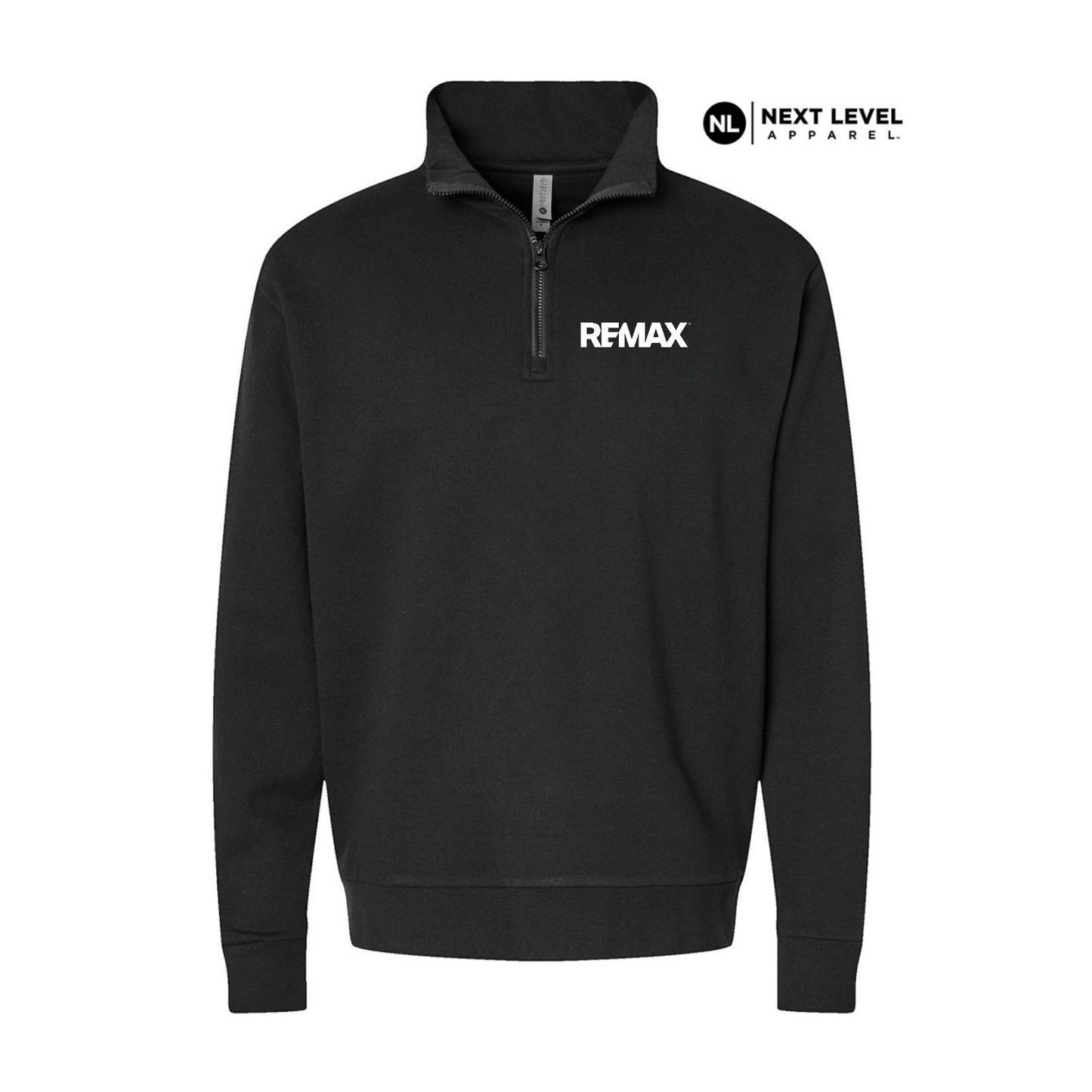 Brand Refresh Next Level Unisex Fleece Quarter-Zip Sweatshirt
