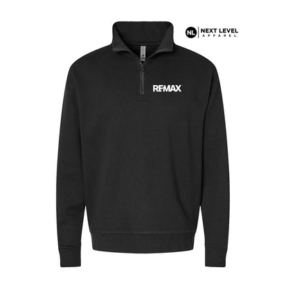 Brand Refresh Next Level Unisex Fleece Quarter-Zip Sweatshirt
