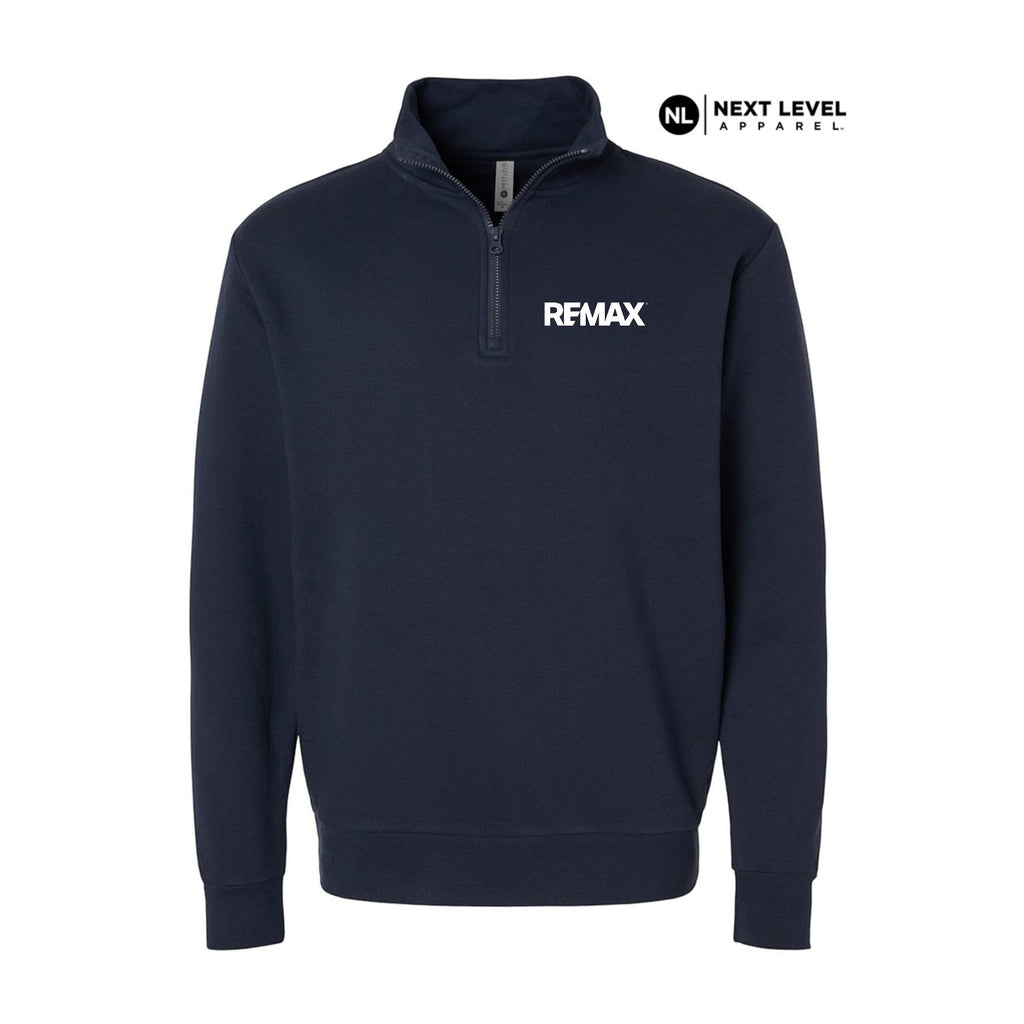 Brand Refresh Next Level Unisex Fleece Quarter-Zip Sweatshirt
