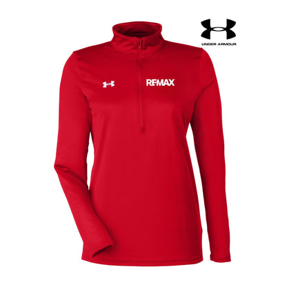 Brand Refresh Under Armour Ladies' Team Tech Half-Zip Sweatshirt