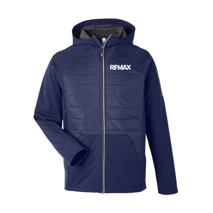 Brand Refresh Unisex Techno Lite Hybrid Hooded Jacket