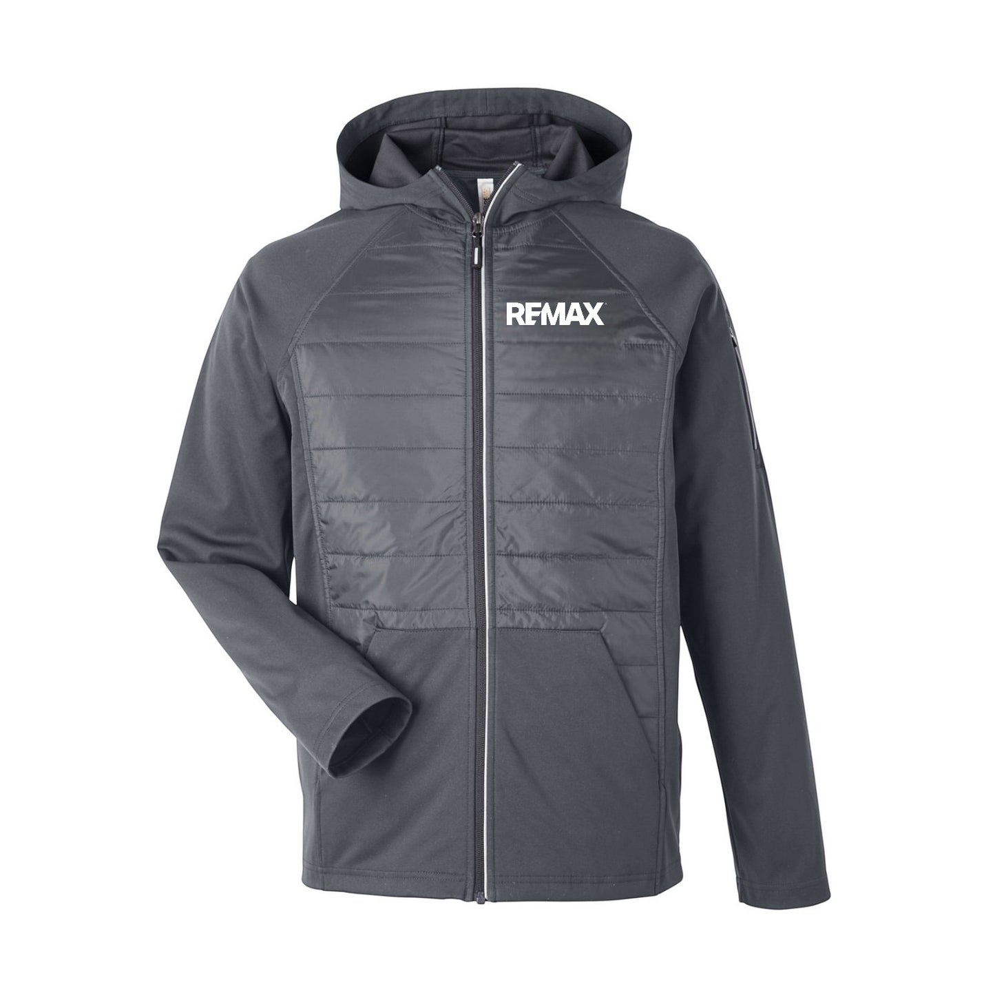 Brand Refresh Unisex Techno Lite Hybrid Hooded Jacket