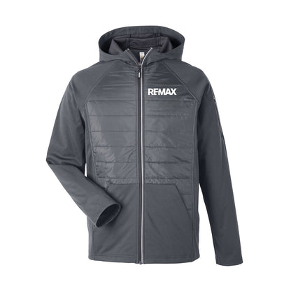 Brand Refresh Unisex Techno Lite Hybrid Hooded Jacket