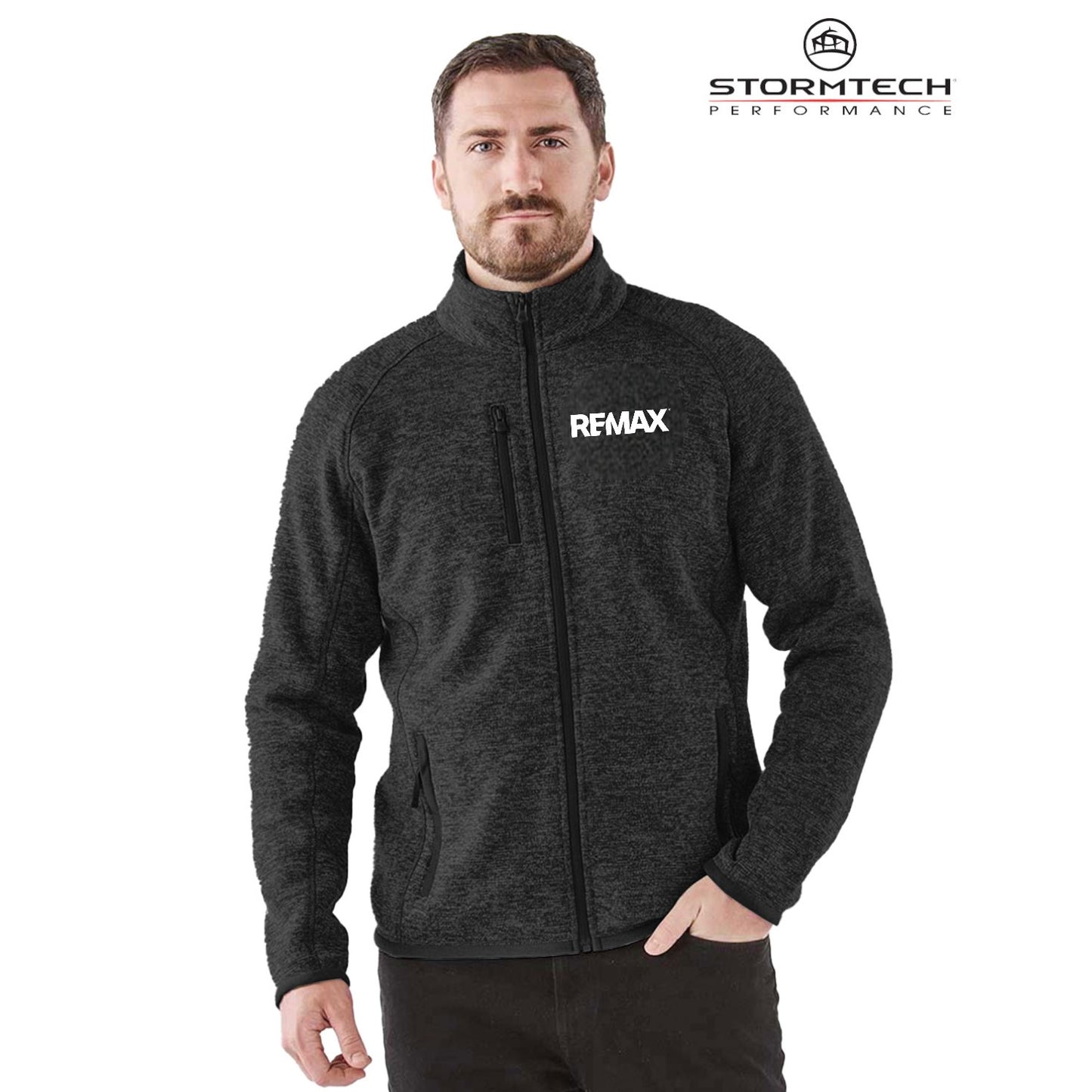 Brand Refresh Stormtech Men's Avalante Full Zip Fleece Jacket - Embroidered