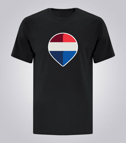 Men's Everyday Cotton T-Shirt - Balloon  - Brand Refresh - Full Color Logo - Print