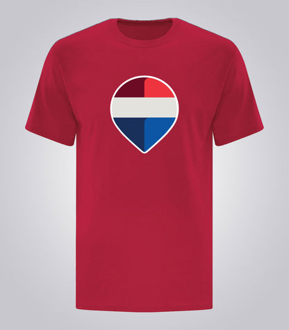 Men's Everyday Cotton T-Shirt - Balloon  - Brand Refresh - Full Color Logo - Print