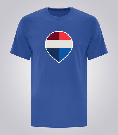 Men's Everyday Cotton T-Shirt - Balloon  - Brand Refresh - Full Color Logo - Print