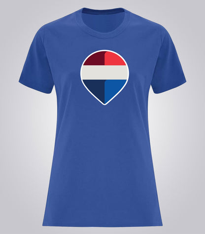 Ladies' Everyday Cotton T-Shirt - Balloon  - Brand Refresh - Full Color Logo - Print