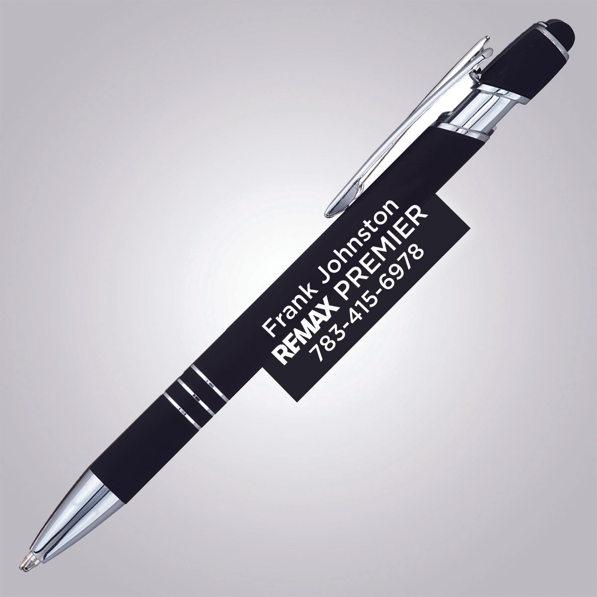 REMAX Brand Refresh - Textari® Comfort Stylus Pen - Black - Personalized