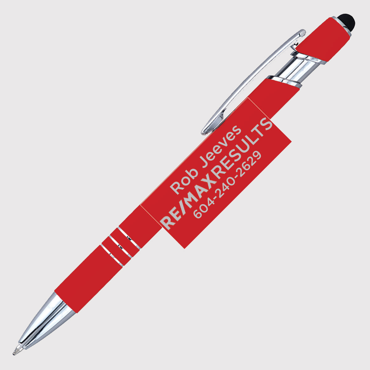 Textari® Comfort Stylus Pen - Red - Personalized