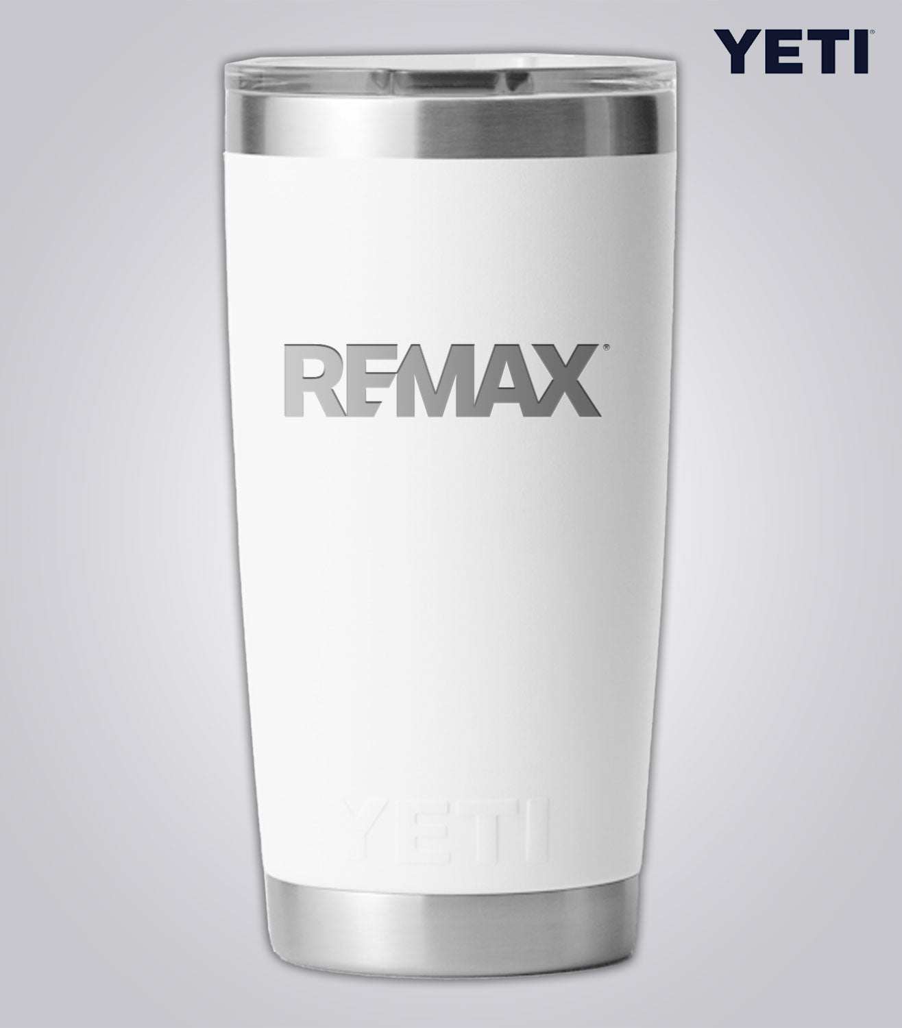 Yeti Rambler 20oz Tumbler With Magslider Lid - Brand Refresh - One Color Logo [Minimum Order: 15 Pcs]