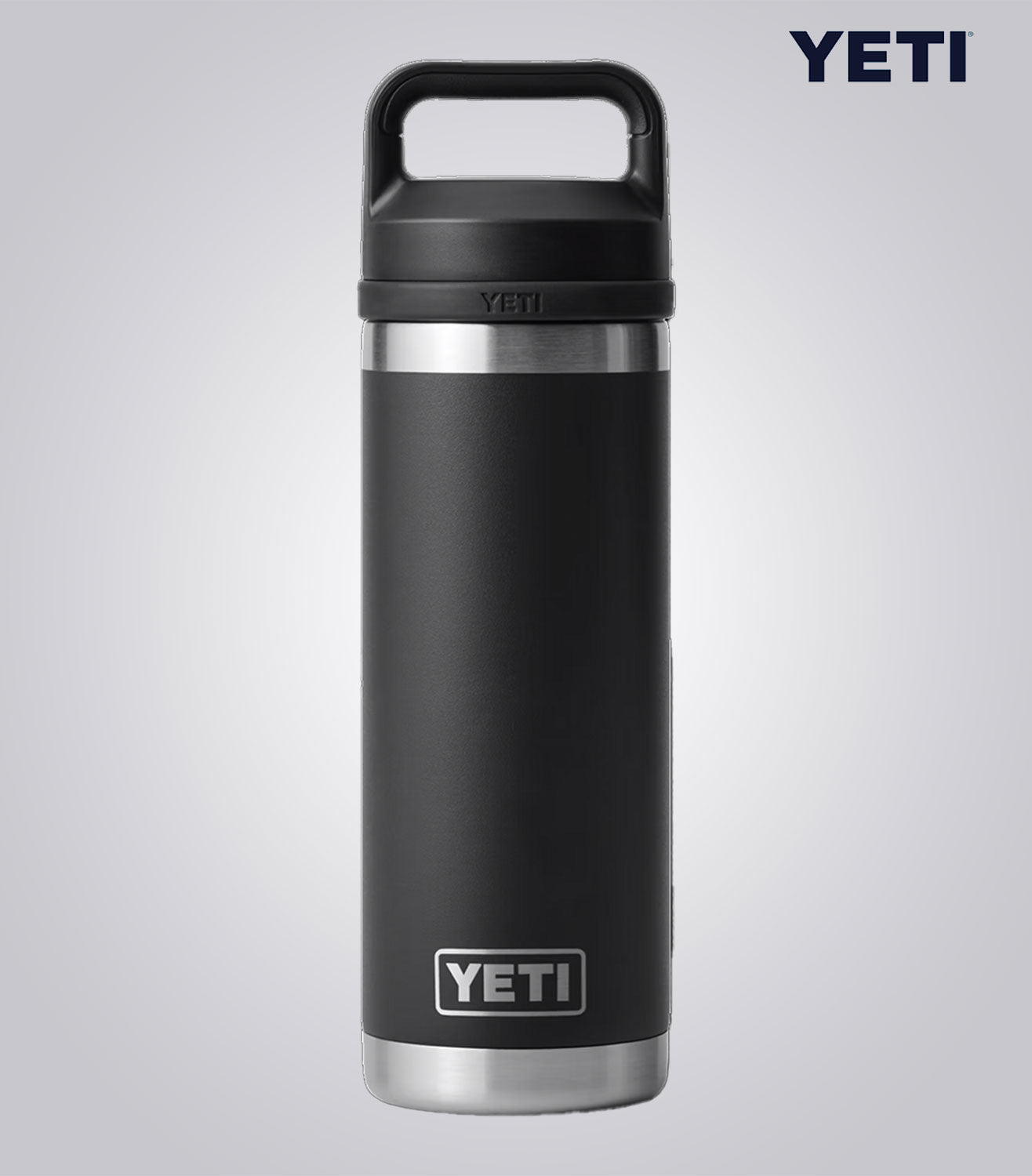 Yeti Rambler 18oz Bottle With Chug Cap - Brand Refresh - One Color Logo [Minimum Order: 15 Pcs]