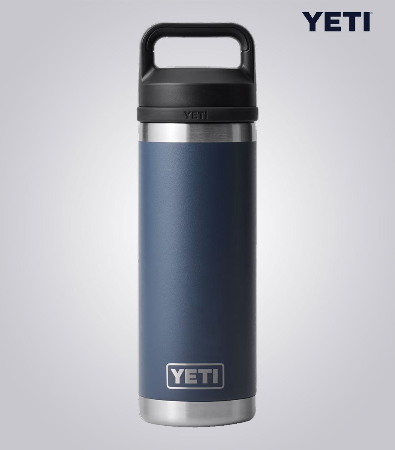 Yeti Rambler 18oz Bottle With Chug Cap - Brand Refresh - One Color Logo [Minimum Order: 15 Pcs]