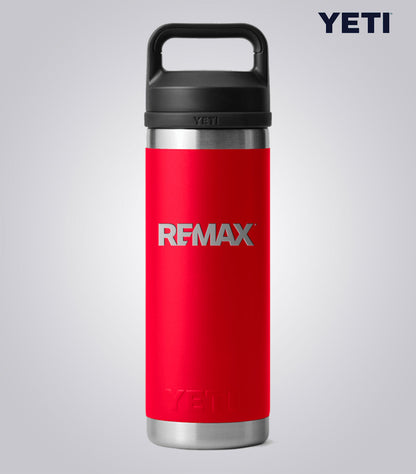 Yeti Rambler 18oz Bottle With Chug Cap - Brand Refresh - One Color Logo [Minimum Order: 15 Pcs]