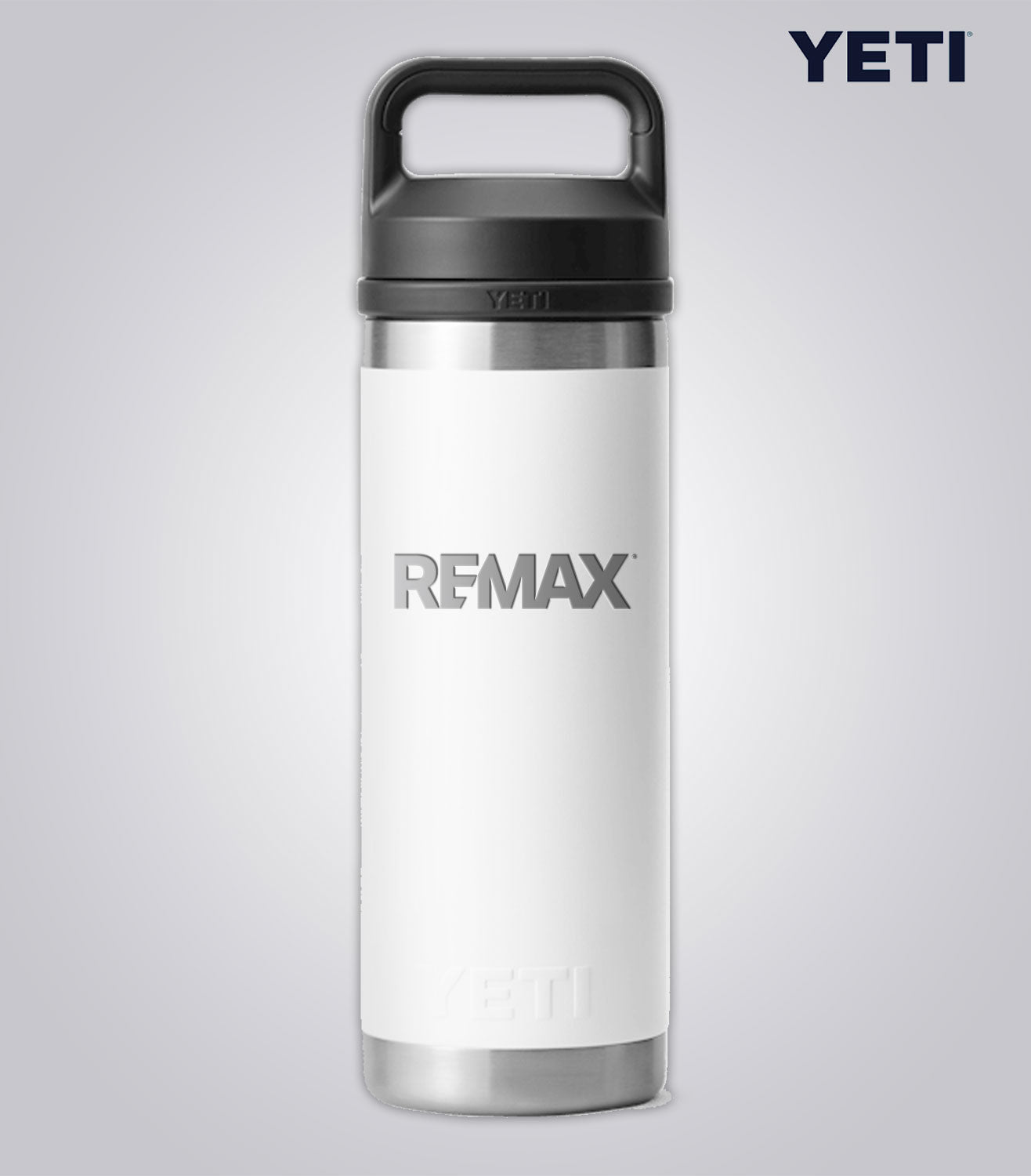Yeti Rambler 18oz Bottle With Chug Cap - Brand Refresh - One Color Logo [Minimum Order: 15 Pcs]