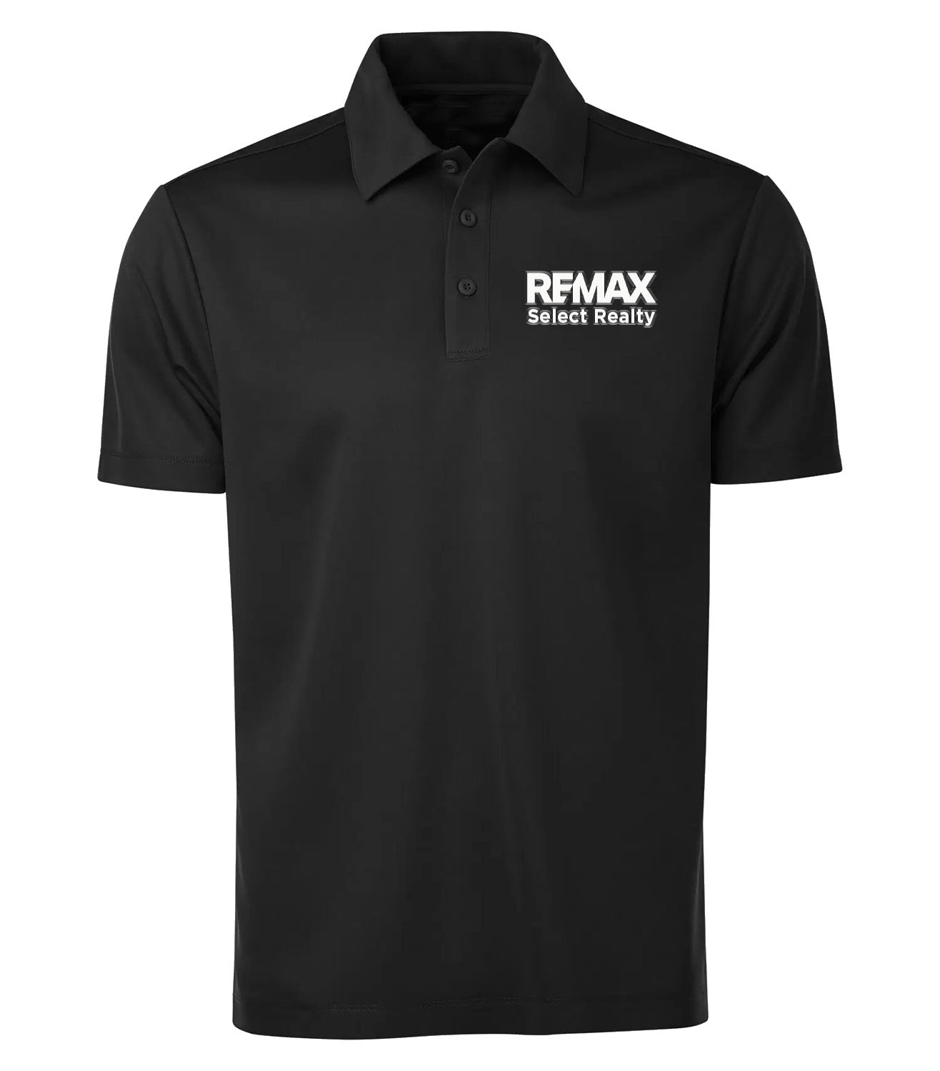 Brand Refresh 3D Silicone Patch Men's Everyday Sport Shirt (Black) - Personalized [Minimum Order: 25 Pcs]