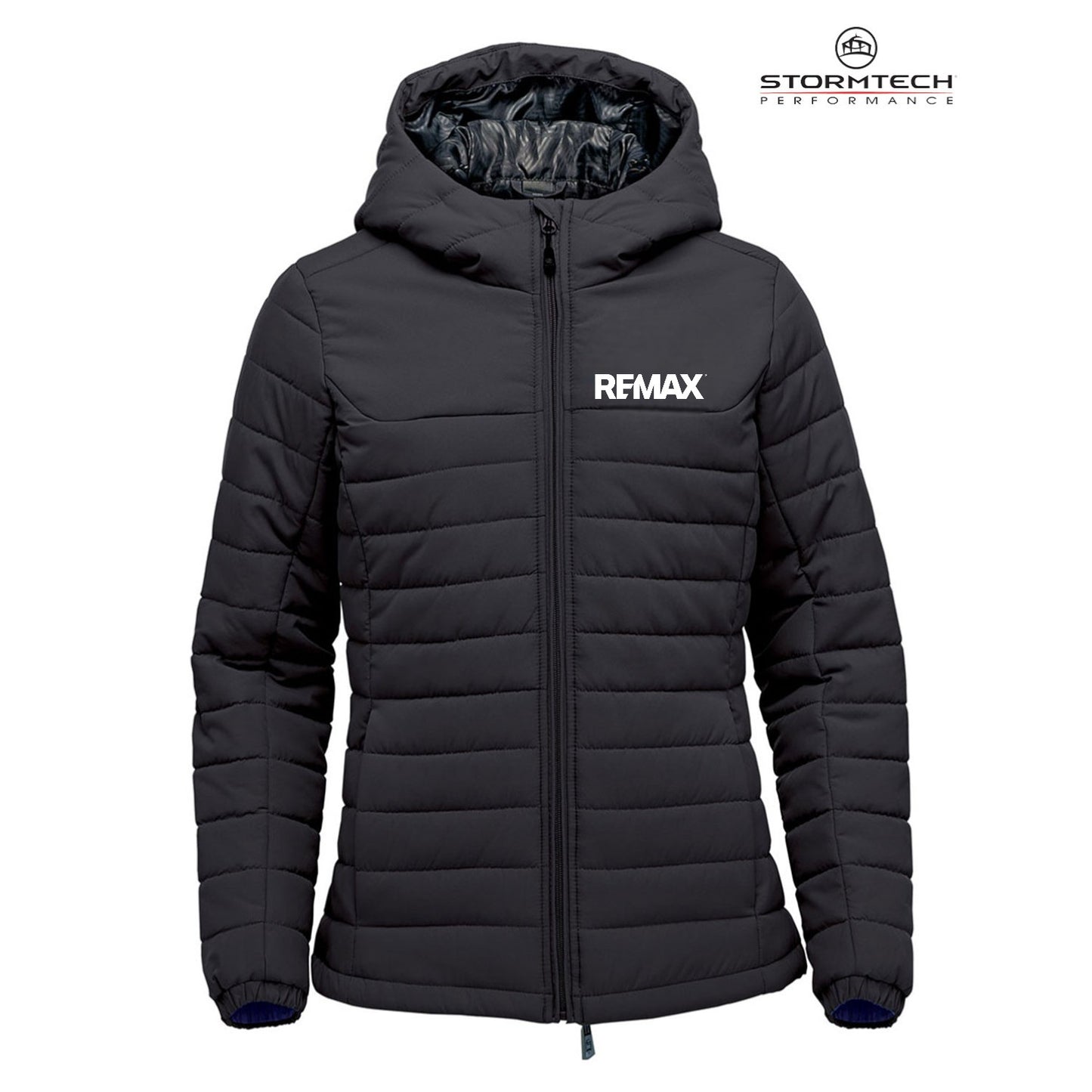 Brand Refresh Stormtech Women's Nautilus Quilted Hoody Jacket - Embroidered