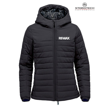 Brand Refresh Stormtech Women's Nautilus Quilted Hoody Jacket - Embroidered