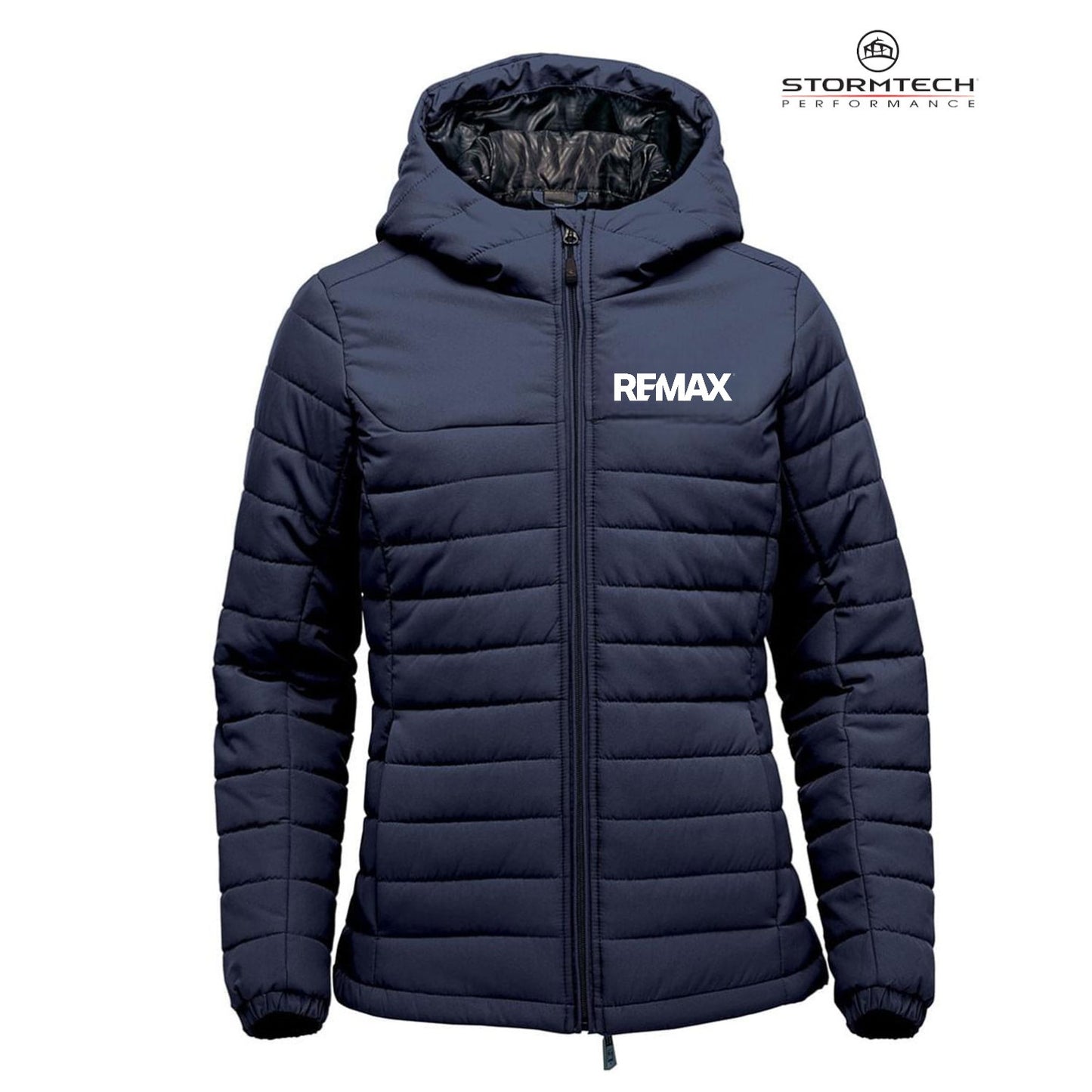 Brand Refresh Stormtech Women's Nautilus Quilted Hoody Jacket - Embroidered