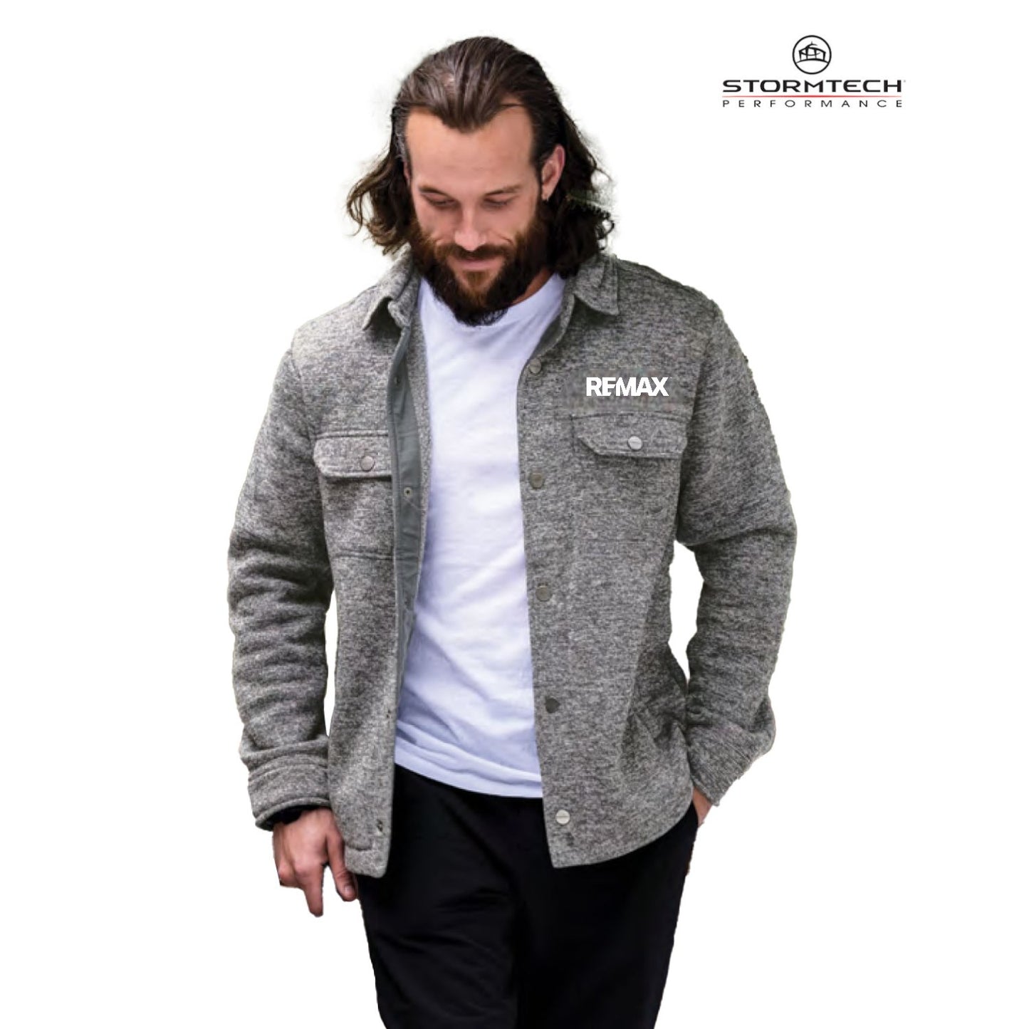 Brand Refresh Stormtech Avalante Fleece Shirt - Embroidered