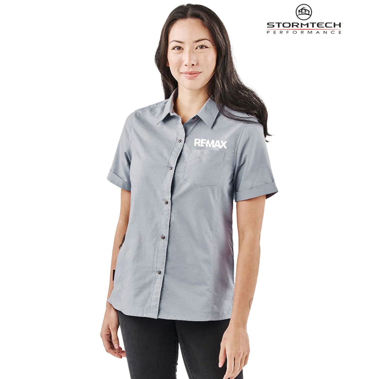 Brand Refresh Stormtech Women's Skeena S/S Shirt