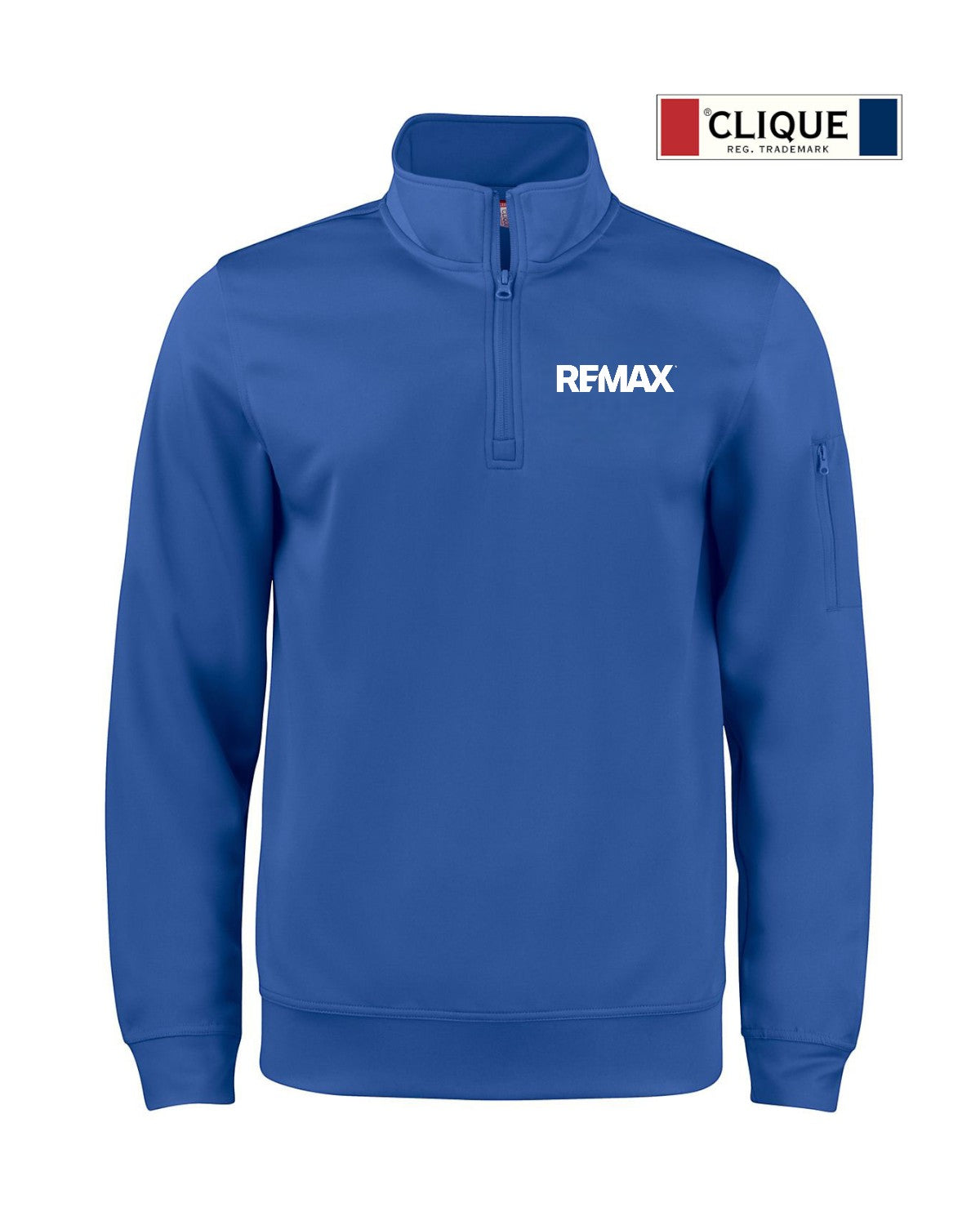 Brand Refresh Clique Lift Eco Performance Half Zip Unisex Pullover - Embroidered