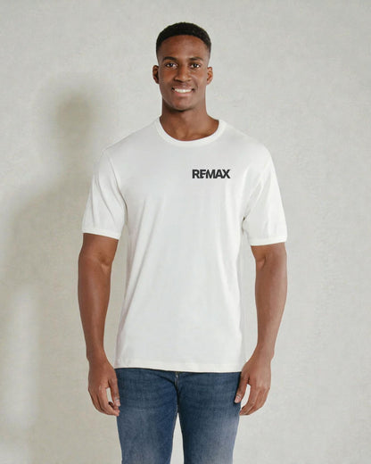 Brand Refresh Canadian-Made Unisex 9oz Short-Sleeve Ringer T-Shirt - Embroidered
